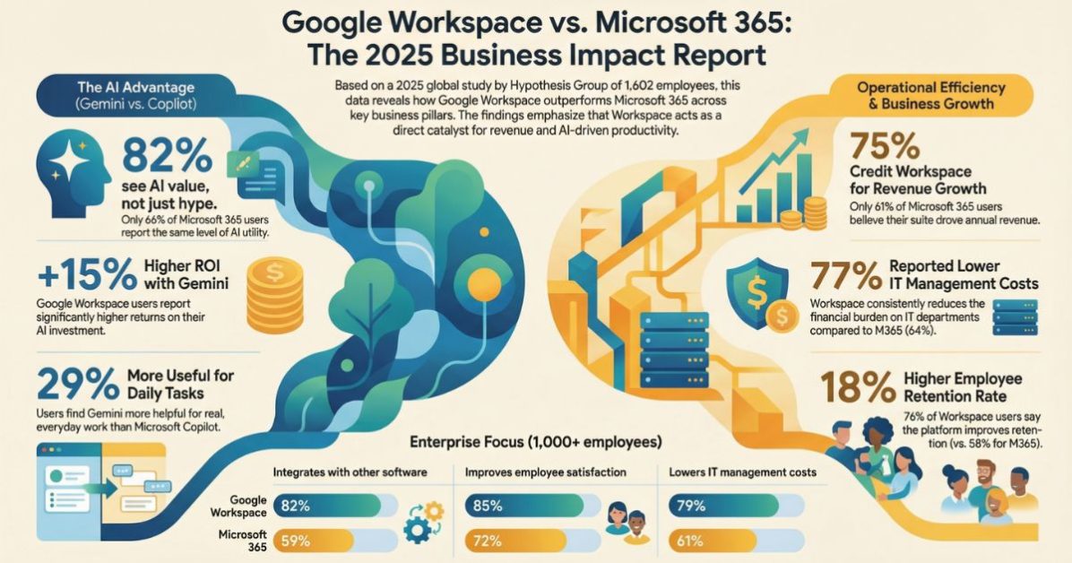 Google Workspace vs. MS365 – 2025